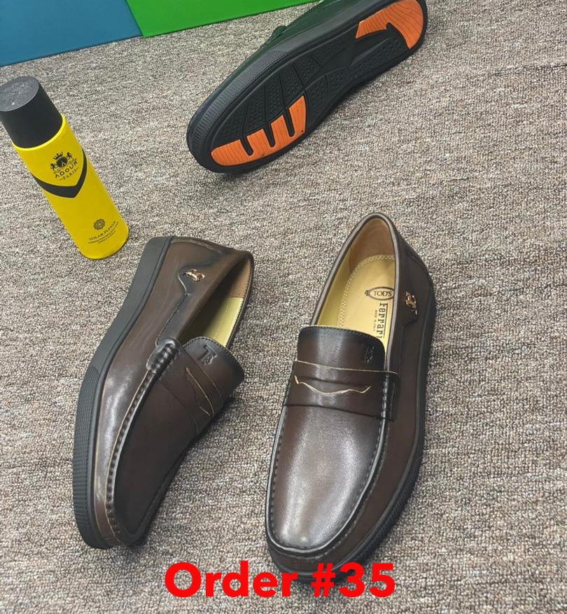 Brown Ferari with belt