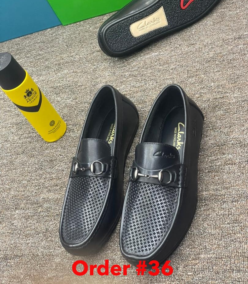 Clarks with checks & chain