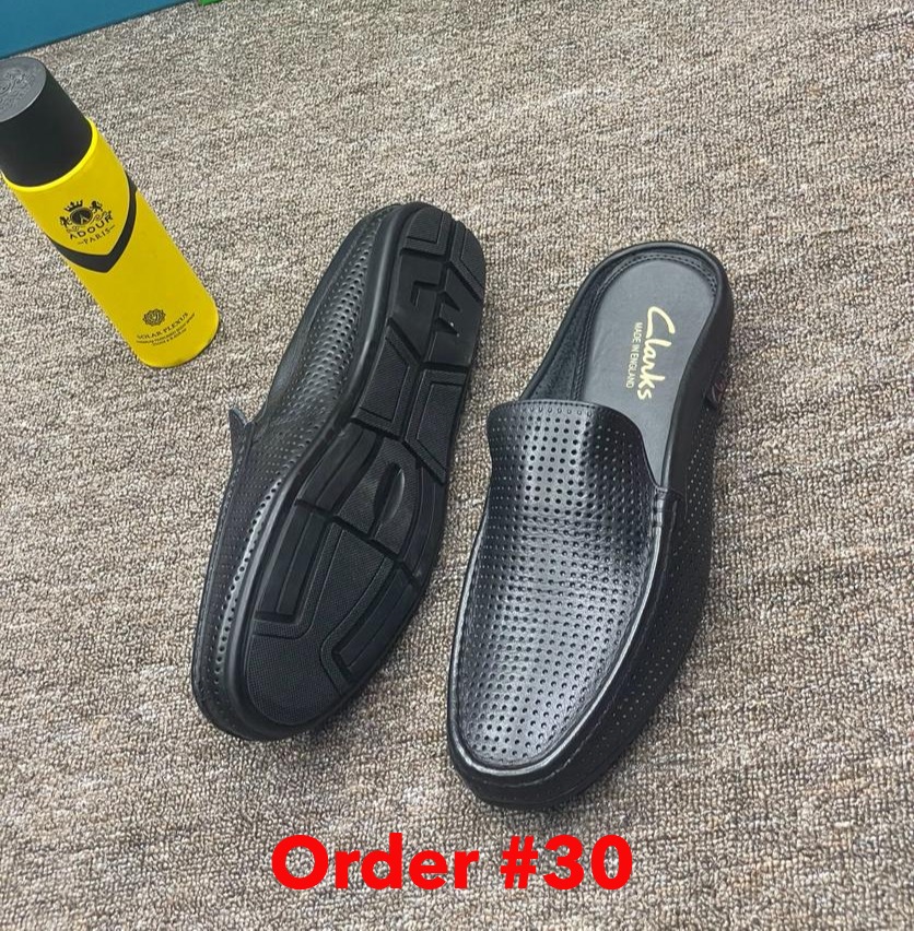 Dot clark half sole black