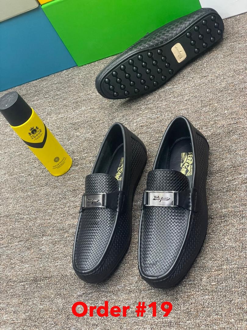 Ferragamo with iron.