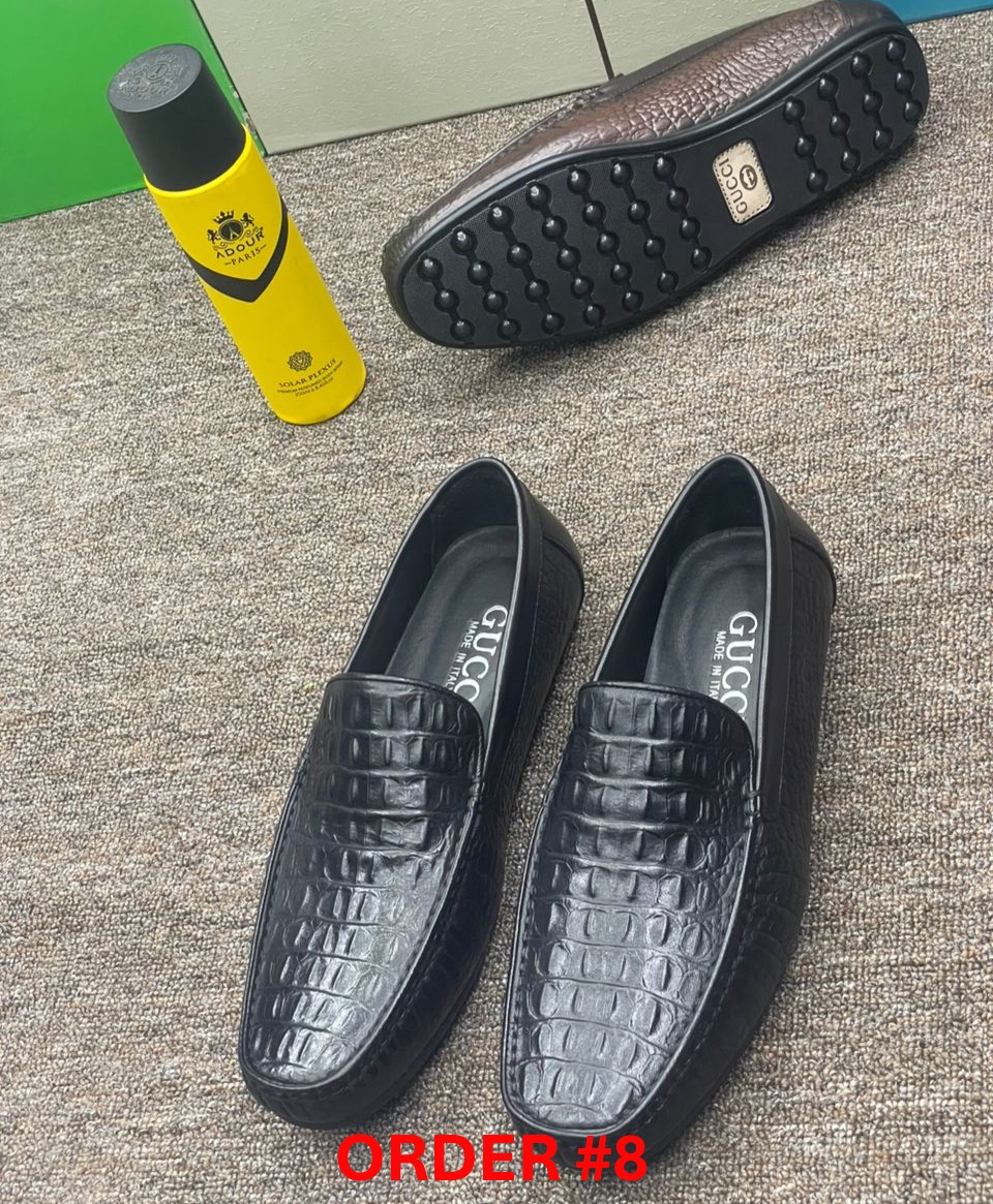 Gudcci Crocks Black