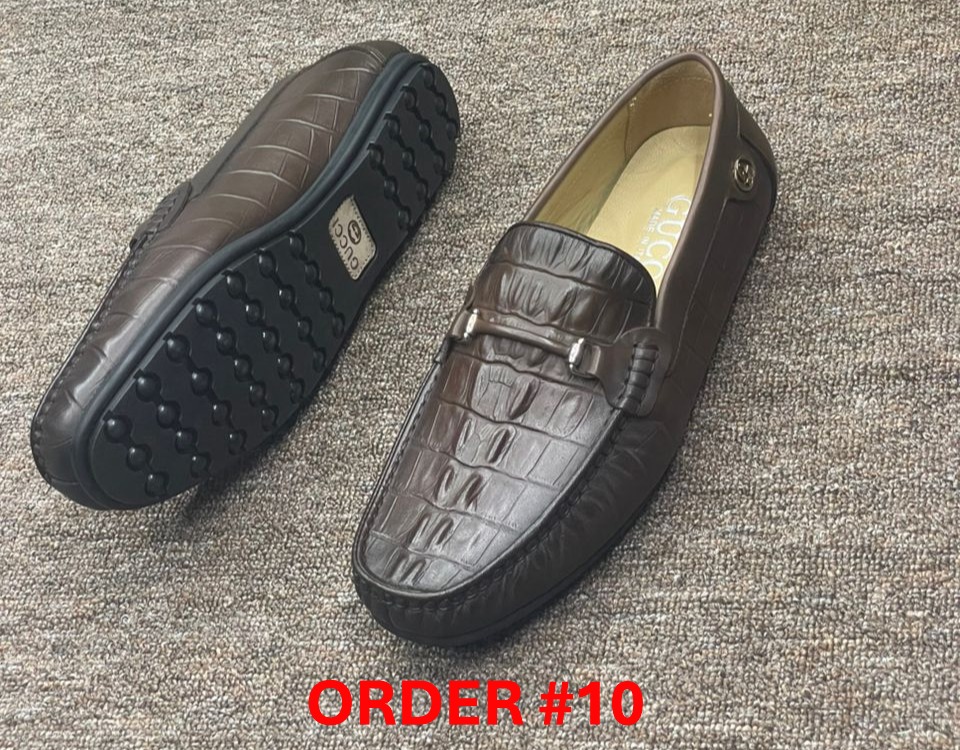 Gudcci Crocks Brown