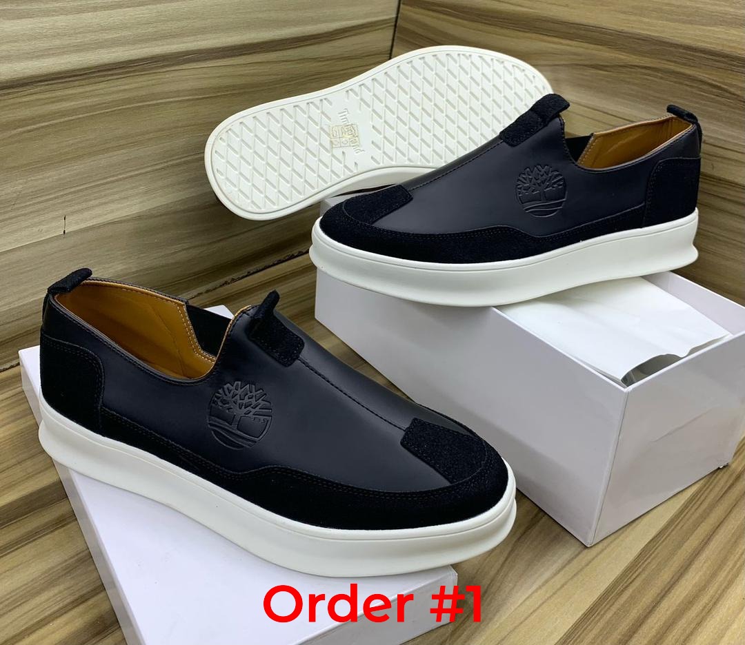 Timberland black & white