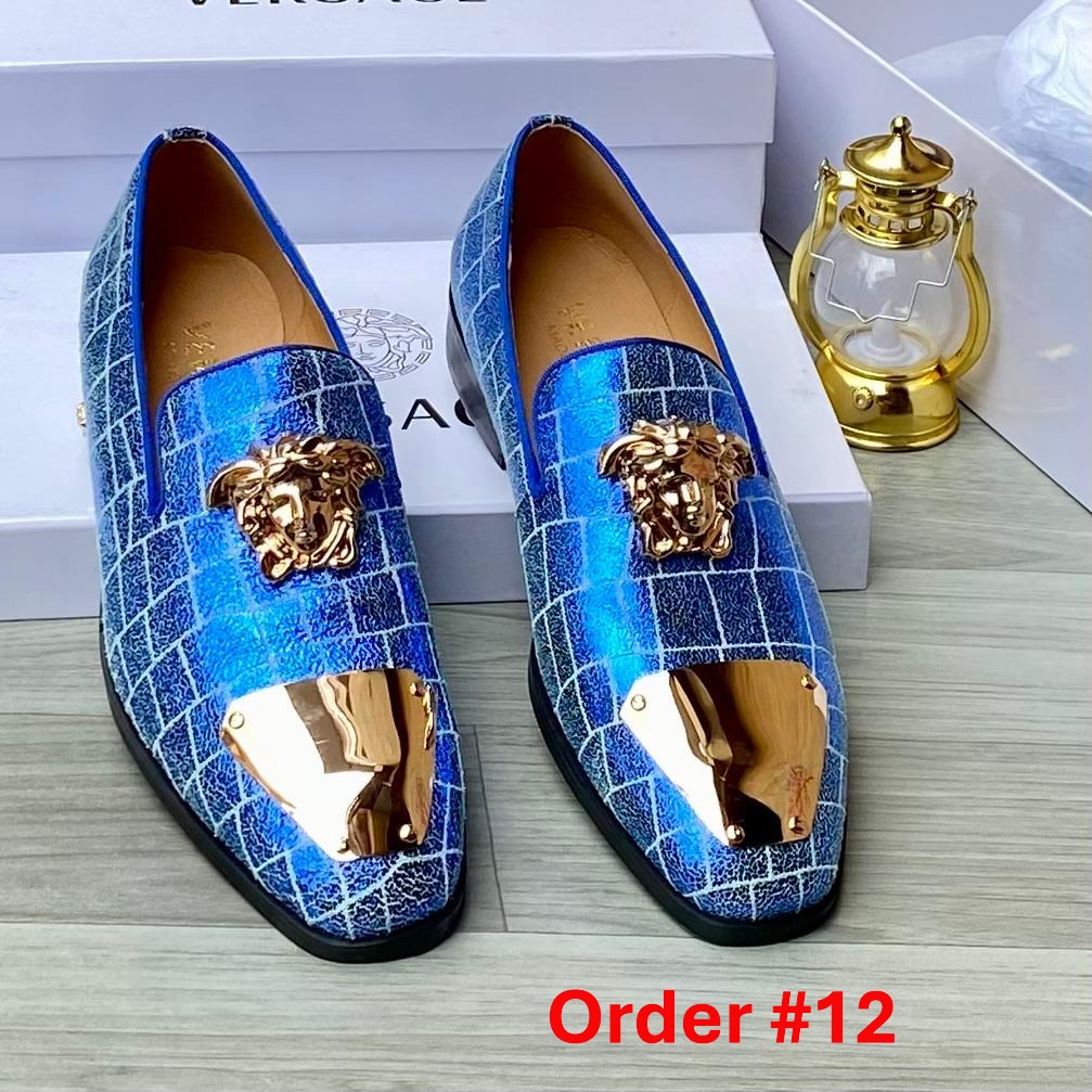 Sky blue versace