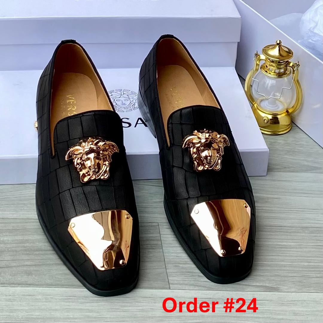 Versace - black with gold touch