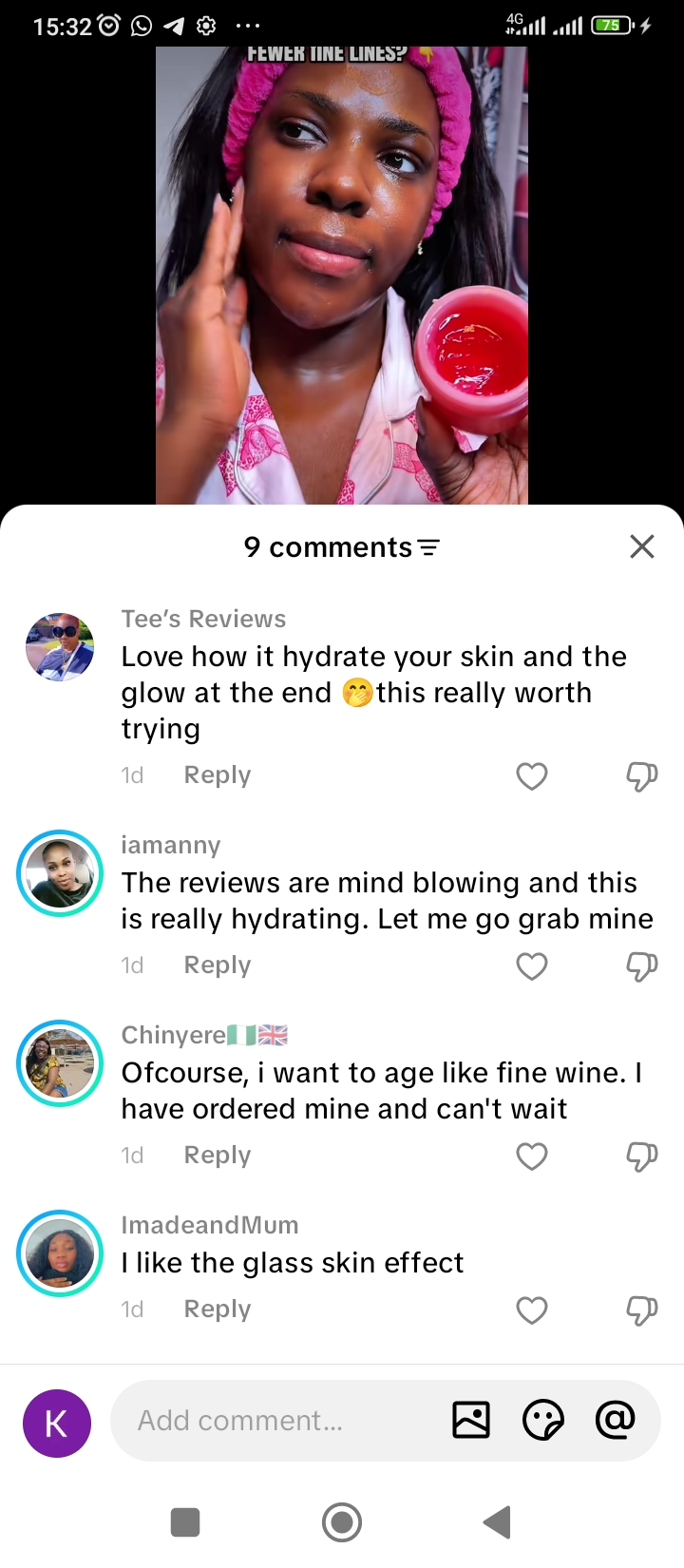 Medicube Testimonial 1